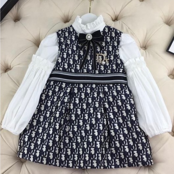 Brand New Elegant Children’s Dior Dress